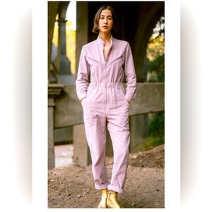 Horses Atelier Flight suite in soft baby corduroy.